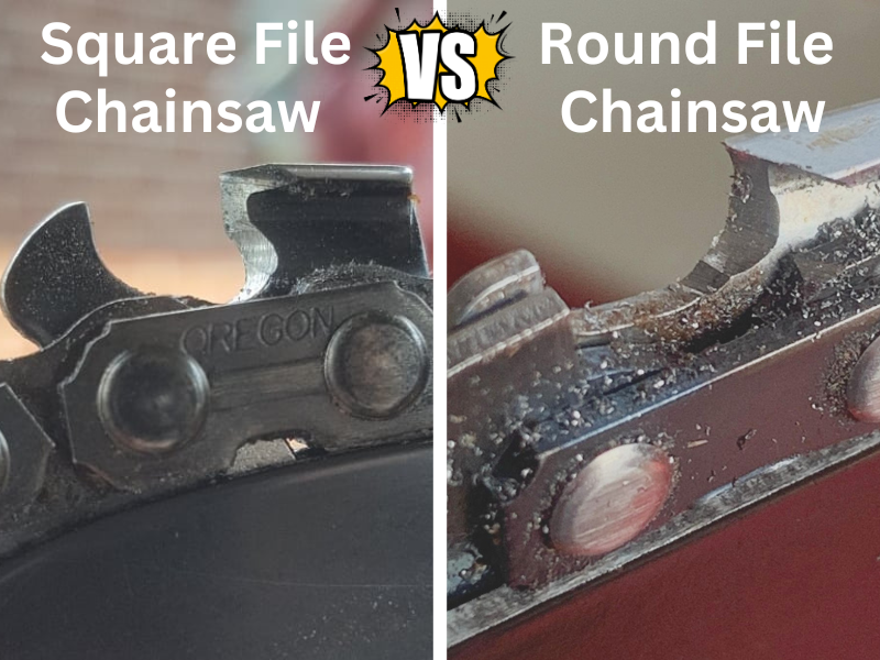 Square File Vs Round File Chainsaw