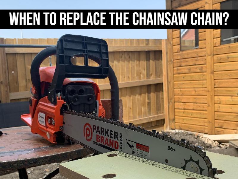When To Replace The Chainsaw Chain?